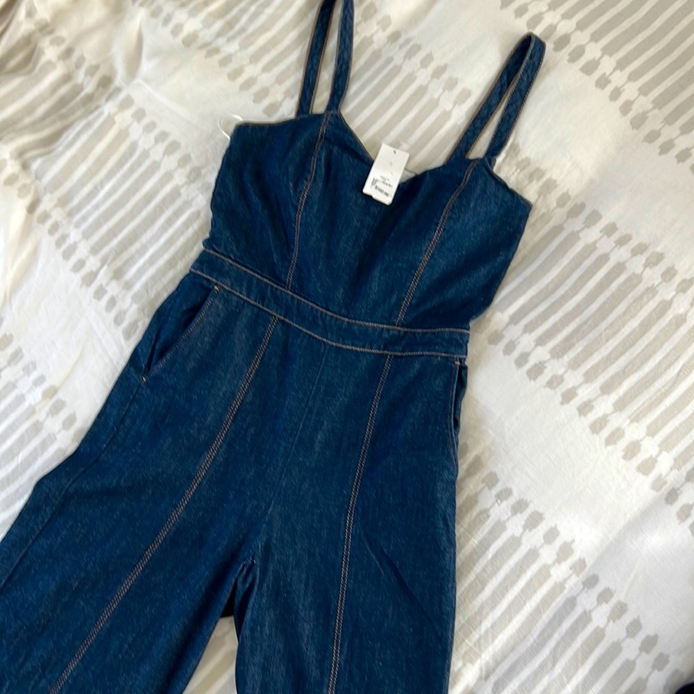 Banana Republic Jean Jumpsuit